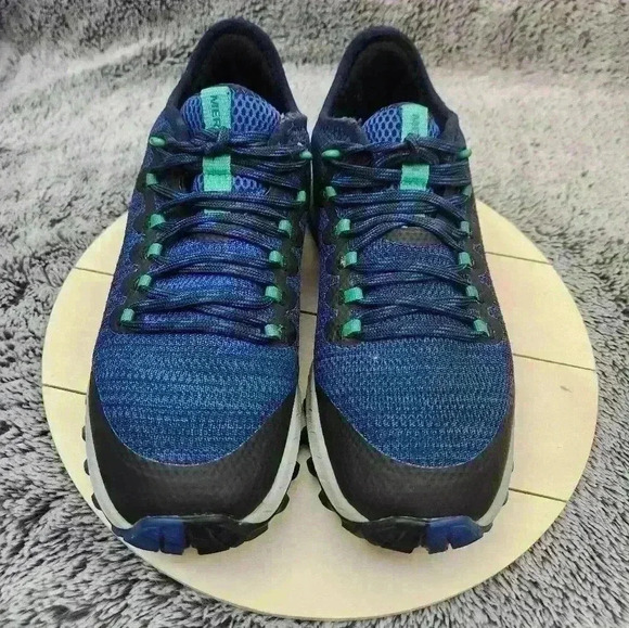 Merrell Women's Bravada Blue Cobalt Low Hiking Shoes Hikers Size 7 - Picture 2 of 8